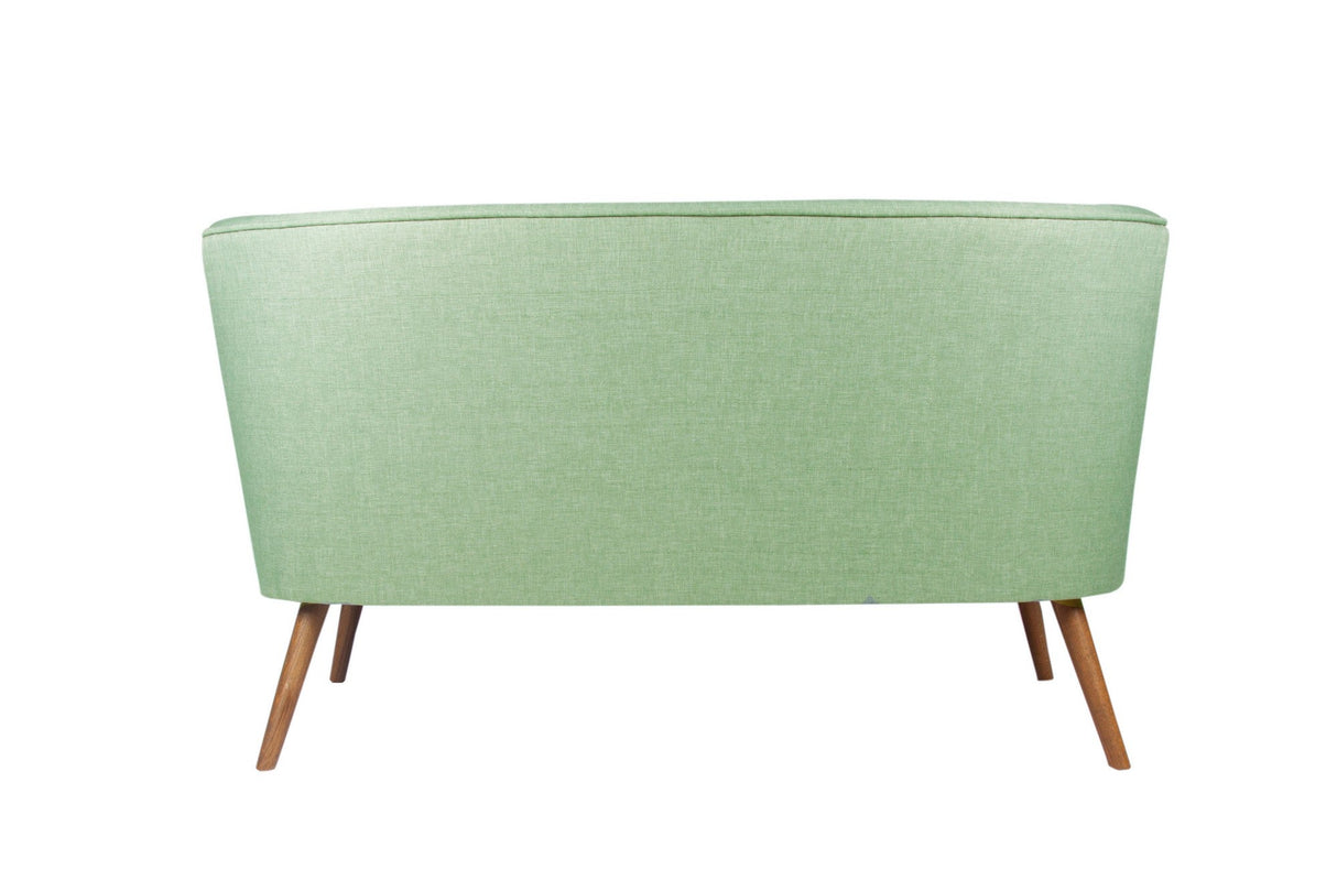 Canapea fixă 2 locuri Bienville, Diverse culori, 141x73x77 cm - Petrol green | SKU: 558ZEN1205 | Canapea fixă 2 locuri Bienville, 141x73x77 cm, varianta Petrol green, produs pentru amenajarea locuinței, disponibil online în România la CasaMob