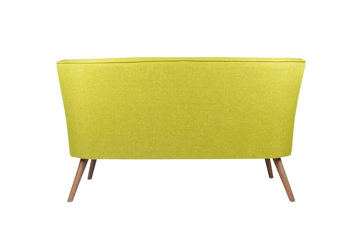 Canapea fixă 2 locuri Bienville, Diverse culori, 141x73x77 cm - Peanut green | SKU: 558ZEN1206 | Canapea fixă 2 locuri Bienville, 141x73x77 cm, varianta Peanut green, produs pentru amenajarea locuinței, disponibil online în România la CasaMob