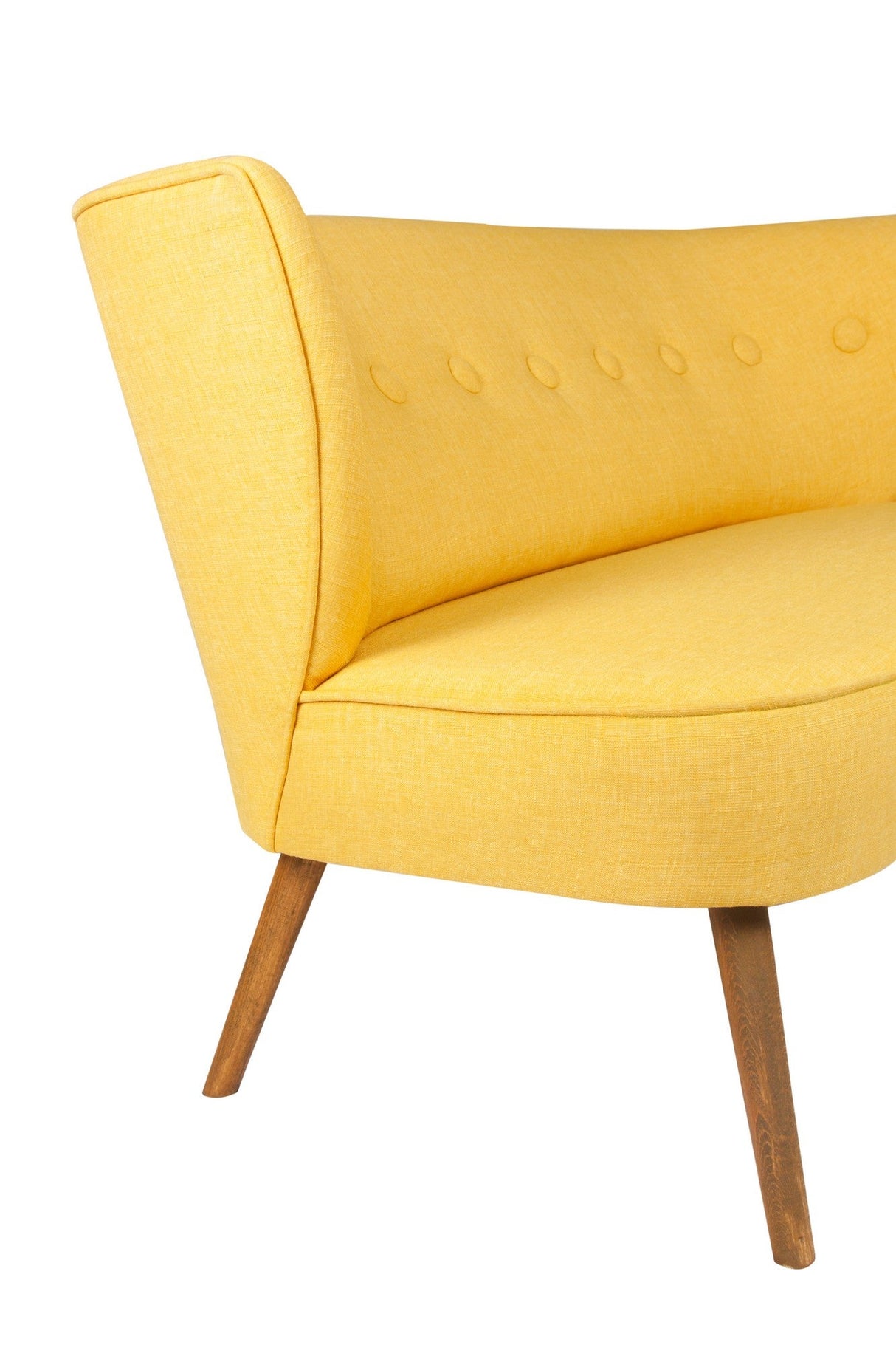 Canapea fixă 2 locuri Bienville, Diverse culori, 141x73x77 cm - Galben | SKU: 558ZEN1207 | Canapea fixă 2 locuri Bienville, 141x73x77 cm, varianta Galben, produs pentru amenajarea locuinței, disponibil online în România la CasaMob