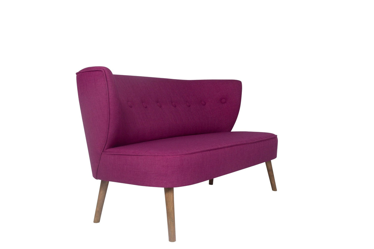 Canapea fixă 2 locuri Bienville, Diverse culori, 141x73x77 cm - Mov | SKU: 558ZEN1210 | Canapea fixă 2 locuri Bienville, 141x73x77 cm, varianta Mov, produs pentru amenajarea locuinței, disponibil online în România la CasaMob