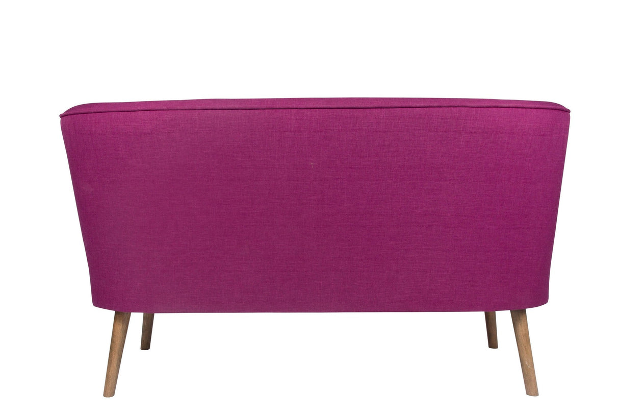 Canapea fixă 2 locuri Bienville, Diverse culori, 141x73x77 cm - Mov | SKU: 558ZEN1210 | Canapea fixă 2 locuri Bienville, 141x73x77 cm, varianta Mov, produs pentru amenajarea locuinței, disponibil online în România la CasaMob