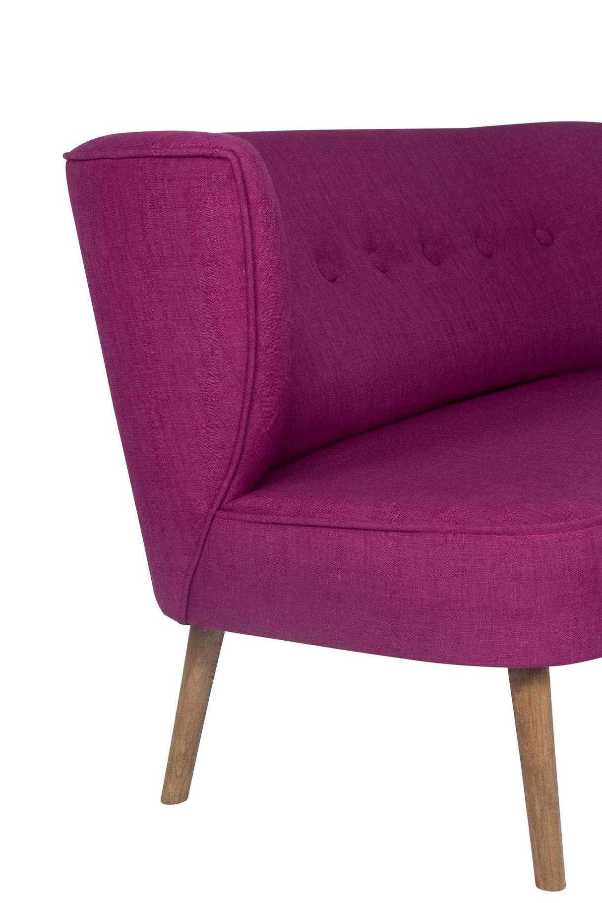 Canapea fixă 2 locuri Bienville, Diverse culori, 141x73x77 cm - Mov | SKU: 558ZEN1210 | Canapea fixă 2 locuri Bienville, 141x73x77 cm, varianta Mov, produs pentru amenajarea locuinței, disponibil online în România la CasaMob