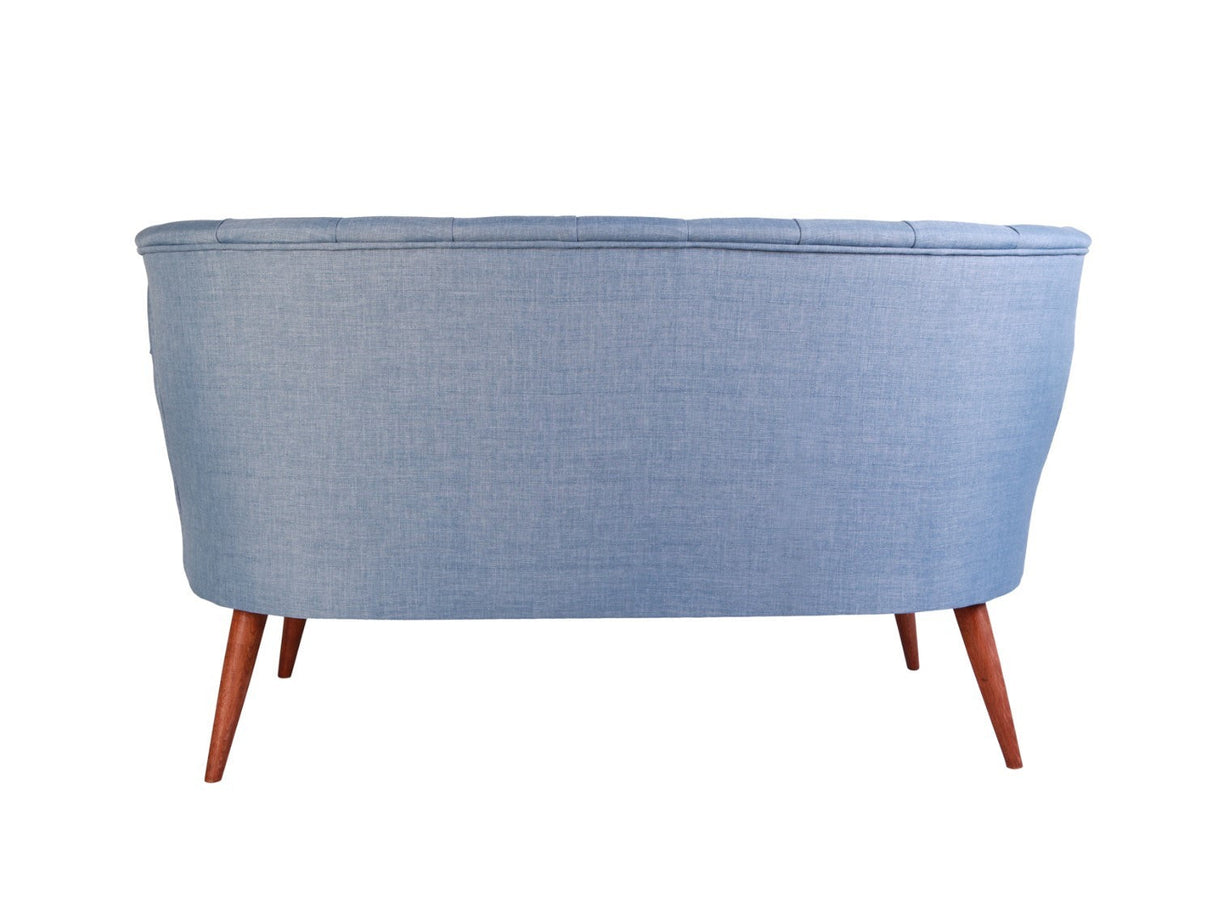 Canapea fixă 2 locuri Richland Loveseat, Diverse culori, 140x71x80 cm - Indigo blue | SKU: 558ZEN1214 | Canapea fixă 2 locuri Richland Loveseat, 140x71x80 cm, varianta Indigo blue, produs pentru amenajarea locuinței, disponibil online în România la CasaMob
