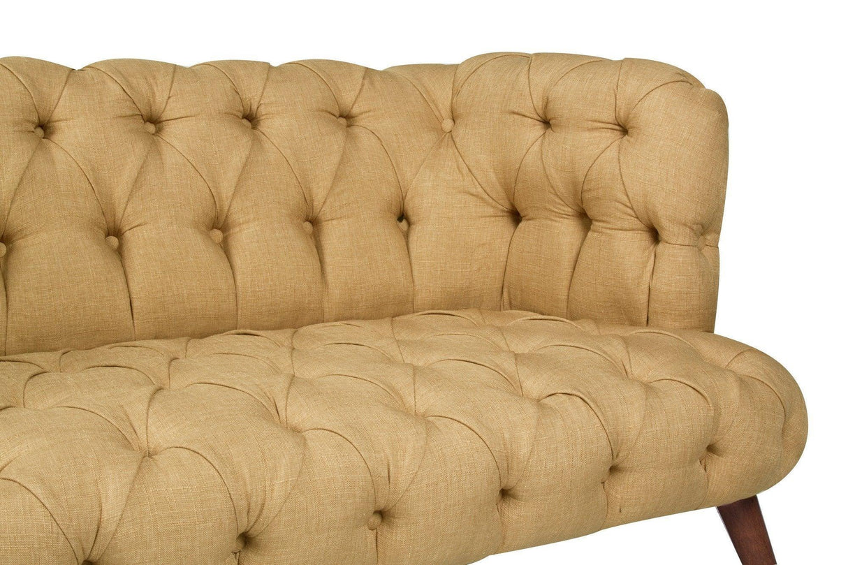 Canapea fixă 2 locuri West Monroe, Diverse culori, 140x75x76 cm - Crem | SKU: 558ZEN1221 | Canapea fixă 2 locuri West Monroe, 140x75x76 cm, varianta Crem, produs pentru amenajarea locuinței, disponibil online în România la CasaMob
