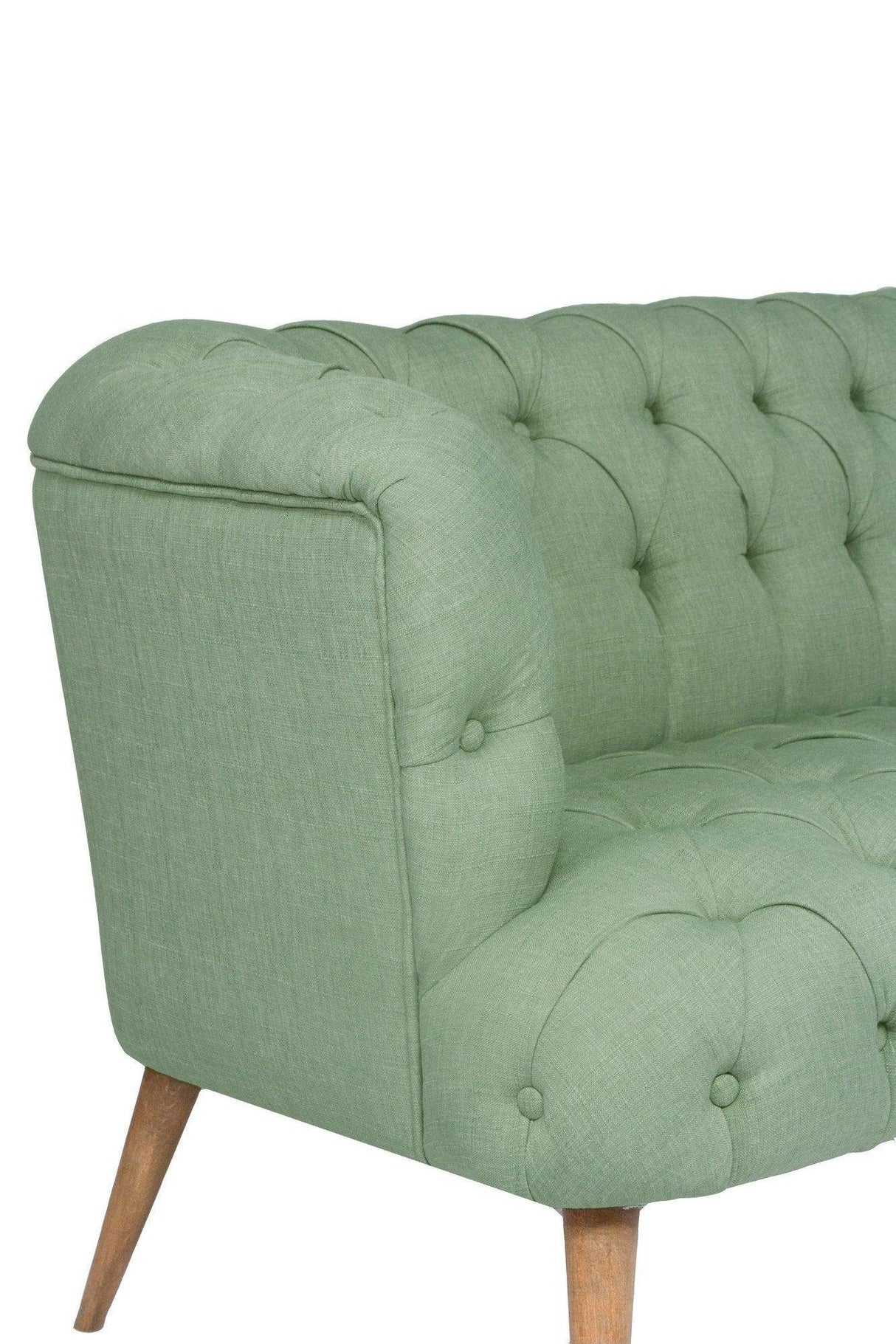Canapea fixă 2 locuri West Monroe, Diverse culori, 140x75x76 cm - Petrol green | SKU: 558ZEN1225 | Canapea fixă 2 locuri West Monroe, 140x75x76 cm, varianta Petrol green, produs pentru amenajarea locuinței, disponibil online în România la CasaMob