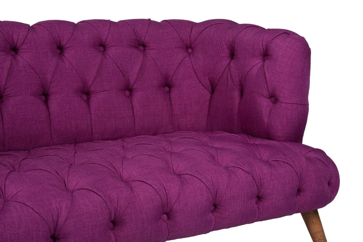 Canapea fixă 2 locuri West Monroe, Diverse culori, 140x75x76 cm - Mov | SKU: 558ZEN1230 | Canapea fixă 2 locuri West Monroe, 140x75x76 cm, varianta Mov, produs pentru amenajarea locuinței, disponibil online în România la CasaMob