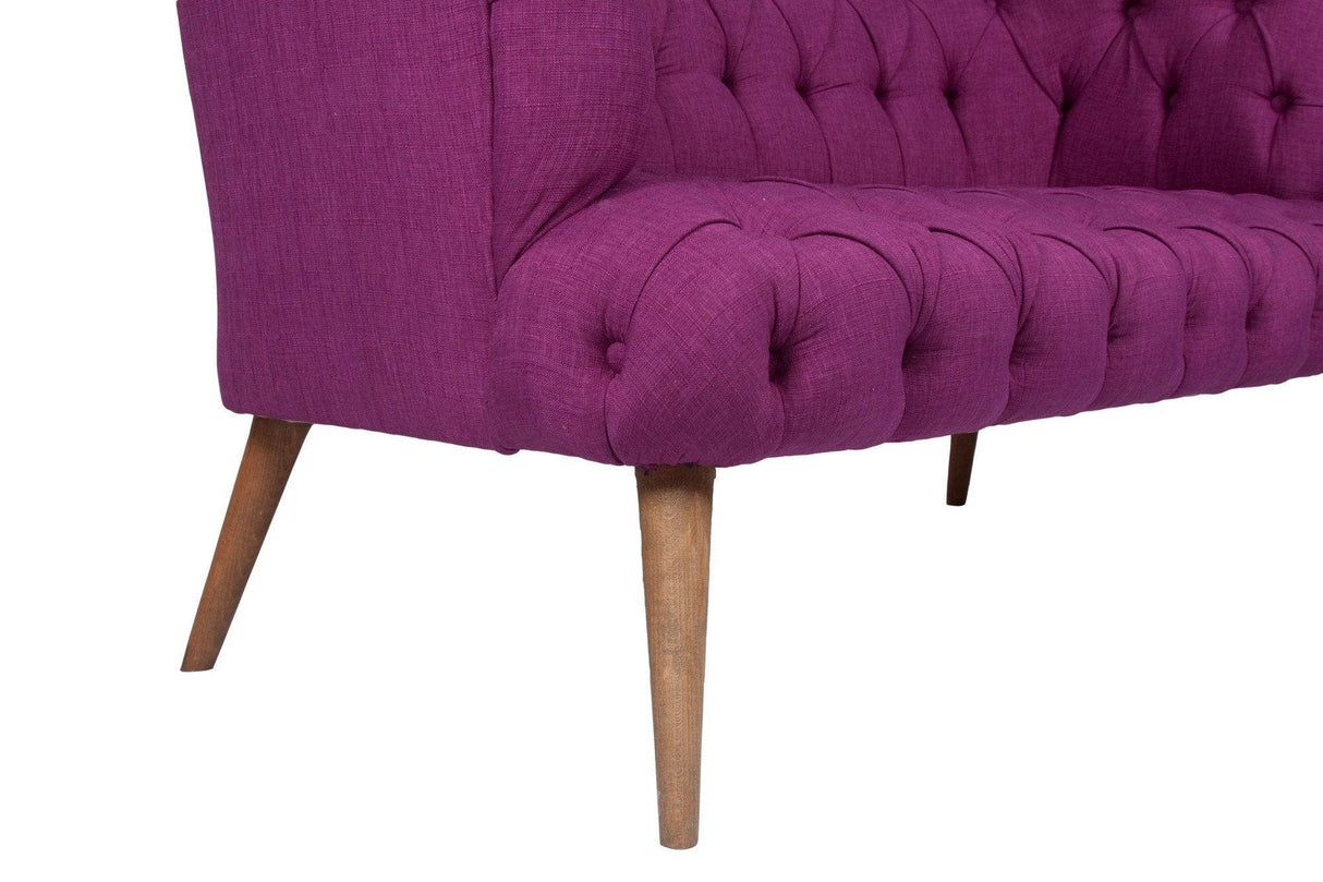 Canapea fixă 2 locuri West Monroe, Diverse culori, 140x75x76 cm - Mov | SKU: 558ZEN1230 | Canapea fixă 2 locuri West Monroe, 140x75x76 cm, varianta Mov, produs pentru amenajarea locuinței, disponibil online în România la CasaMob