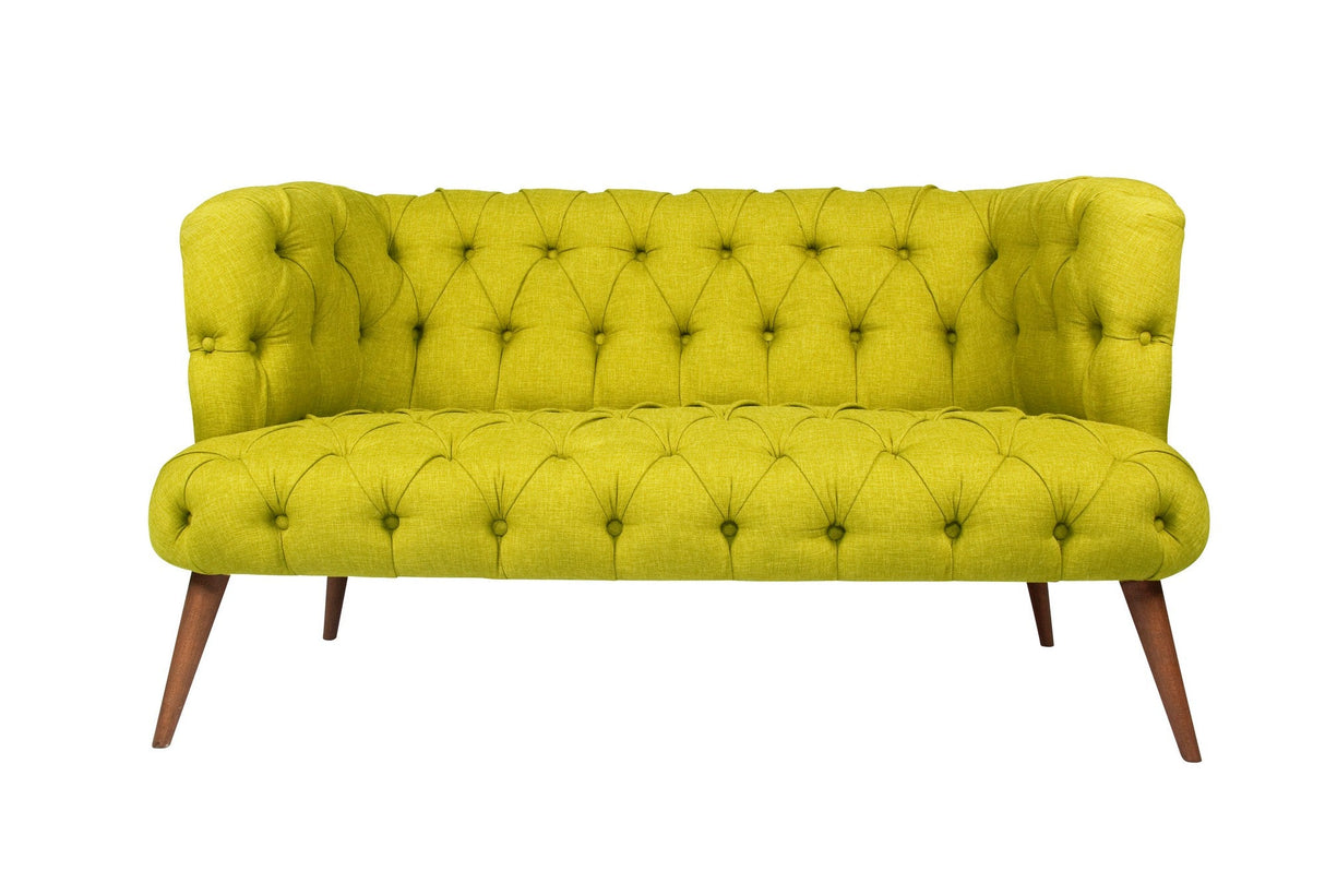 Canapea fixă 2 locuri West Monroe, Diverse culori, 140x75x76 cm - Pistachio green | SKU: 558ZEN1226 | Canapea fixă 2 locuri West Monroe, 140x75x76 cm, varianta Pistachio green, produs pentru amenajarea locuinței, disponibil online în România la CasaMob