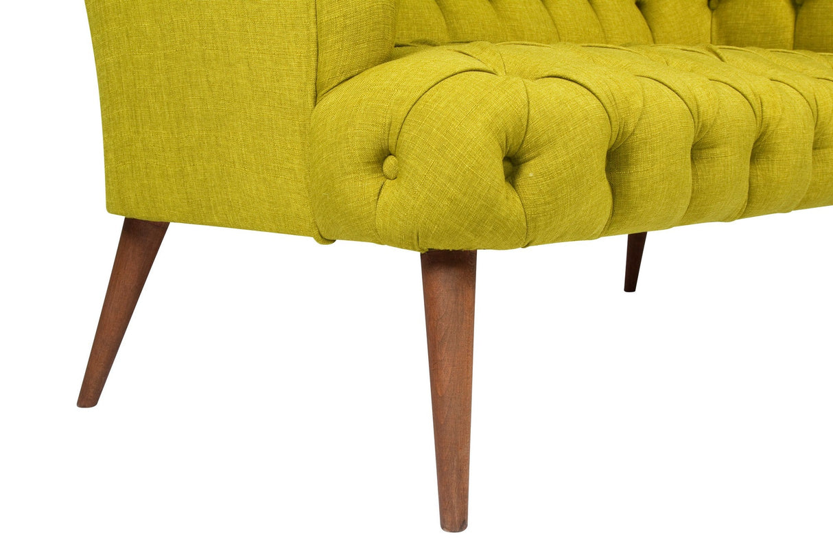 Canapea fixă 2 locuri West Monroe, Diverse culori, 140x75x76 cm - Pistachio green | SKU: 558ZEN1226 | Canapea fixă 2 locuri West Monroe, 140x75x76 cm, varianta Pistachio green, produs pentru amenajarea locuinței, disponibil online în România la CasaMob