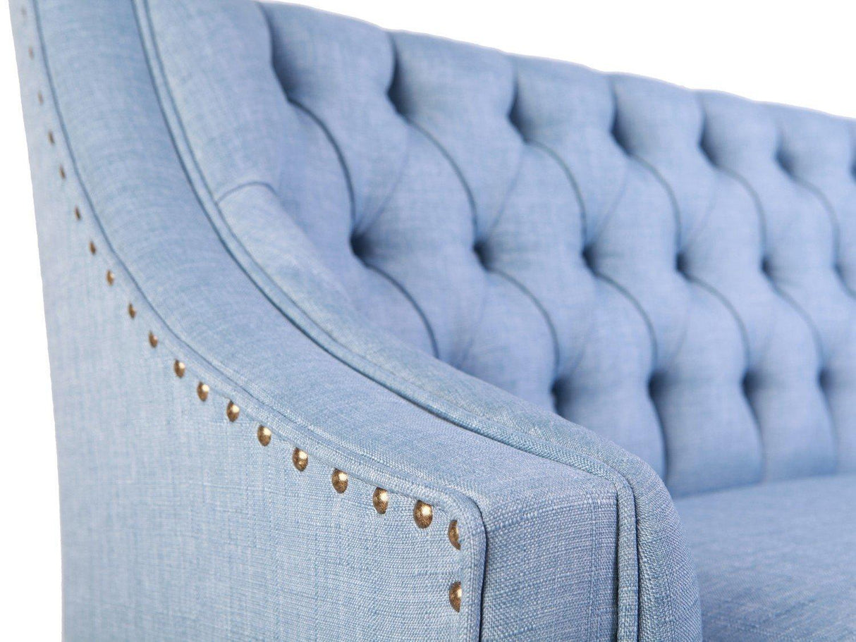 Canapea fixă 2 locuri Lamont, Diverse culori, 140x74x80 cm - Indigo blue | SKU: 558ZEN1234 | Canapea fixă 2 locuri Lamont, 140x74x80 cm, varianta Indigo blue, produs pentru amenajarea locuinței, disponibil online în România la CasaMob