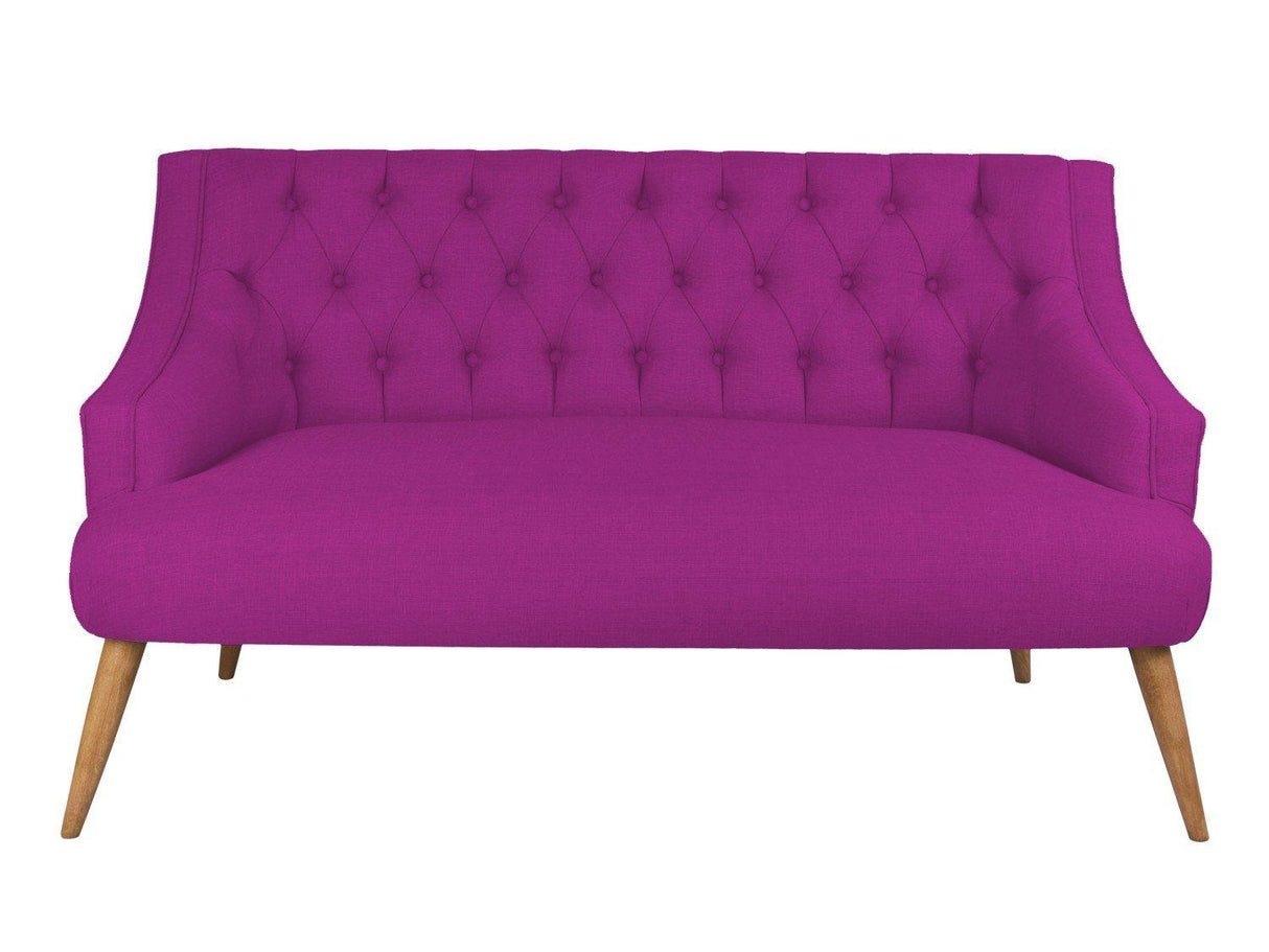 Canapea fixă 2 locuri Lamont, Diverse culori, 140x74x80 cm - Mov | SKU: 558ZEN1240 | Canapea fixă 2 locuri Lamont, 140x74x80 cm, varianta Mov, produs pentru amenajarea locuinței, disponibil online în România la CasaMob