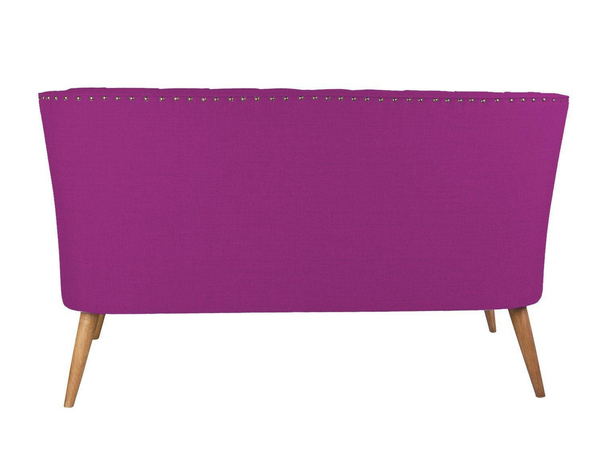 Canapea fixă 2 locuri Lamont, Diverse culori, 140x74x80 cm - Mov | SKU: 558ZEN1240 | Canapea fixă 2 locuri Lamont, 140x74x80 cm, varianta Mov, produs pentru amenajarea locuinței, disponibil online în România la CasaMob