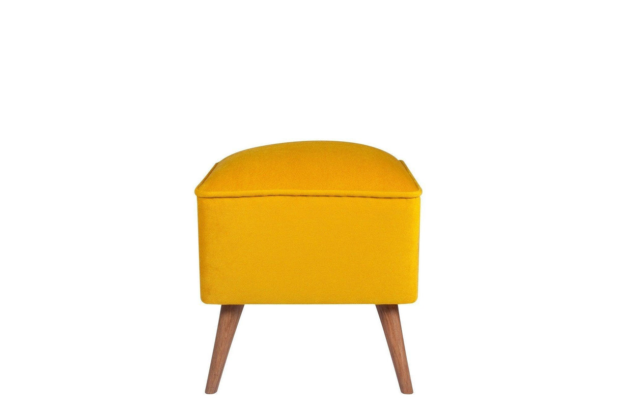 Taburet New Bern, Diverse culori, 41x41x44 cm - Galben | SKU: 558ZEN1301 | Taburet New Bern, 41x41x44 cm, varianta Galben, produs pentru amenajarea locuinței, disponibil online în România la CasaMob