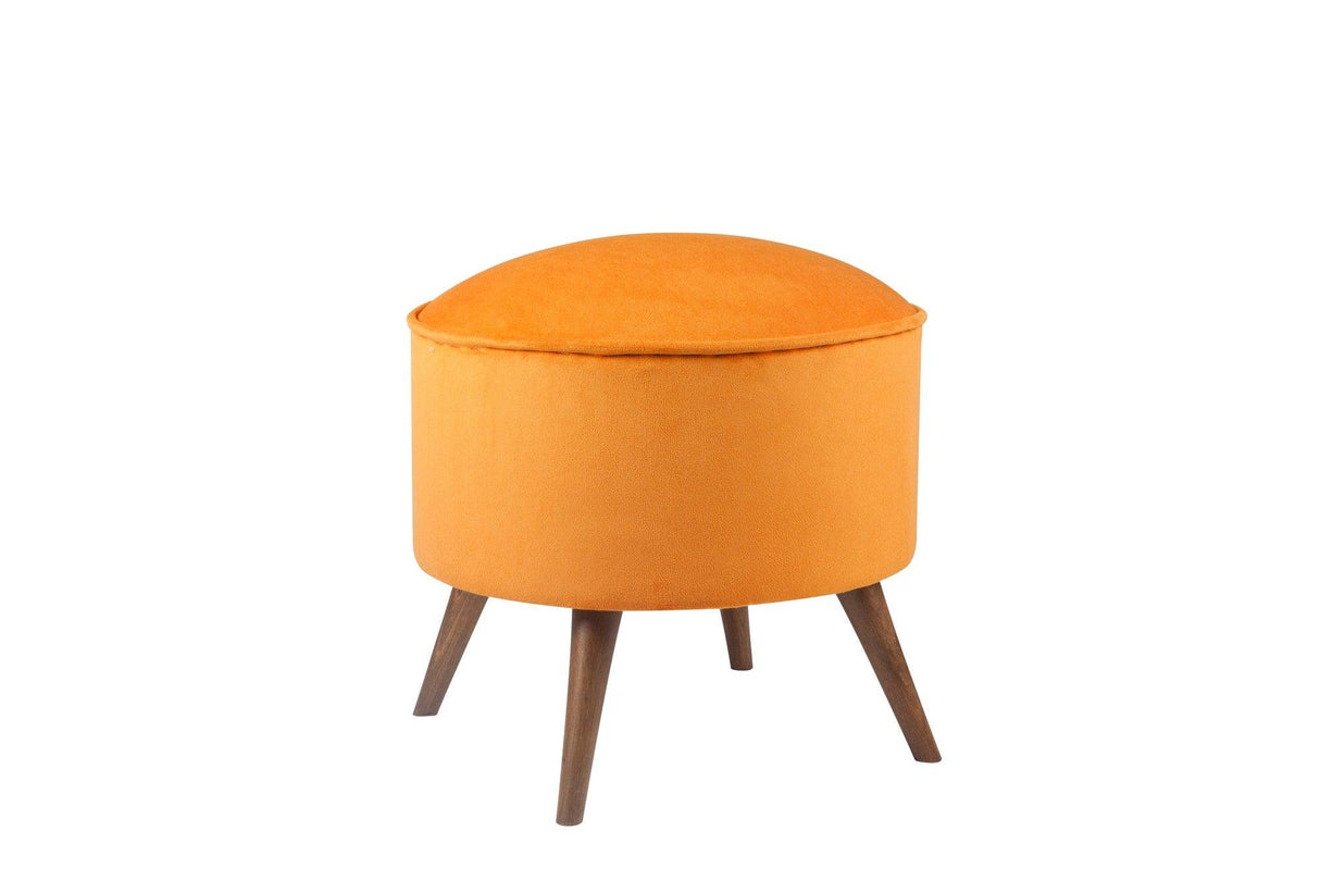 Taburet Buena Park, Diverse culori, Diverse dimensiuni - Portocaliu - 45x45x43 cm | SKU: 558ZEN1334 | Taburet Buena Park, varianta Portocaliu - 45x45x43 cm, produs pentru amenajarea locuinței, disponibil online în România la CasaMob
