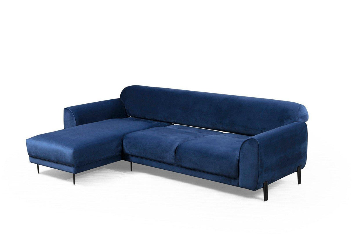 Canapea extensibilă de colț Image, Stânga, Diverse culori, 287x169x85 cm - Albastru | SKU: 560ARE1142 | Canapea extensibilă de colț Image, Stânga, 287x169x85 cm, varianta Albastru, produs pentru amenajarea locuinței, disponibil online în România la CasaMob