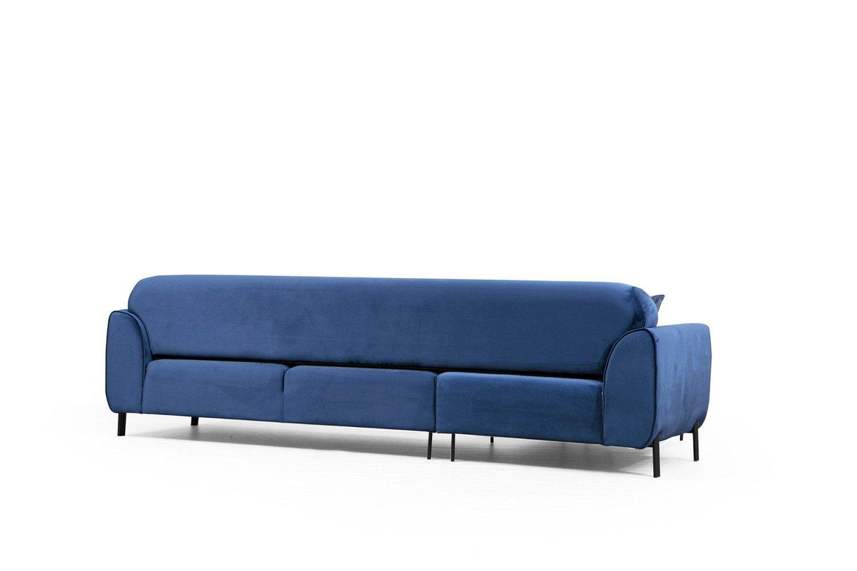 Canapea extensibilă de colț Image, Stânga, Diverse culori, 287x169x85 cm - Albastru | SKU: 560ARE1142 | Canapea extensibilă de colț Image, Stânga, 287x169x85 cm, varianta Albastru, produs pentru amenajarea locuinței, disponibil online în România la CasaMob