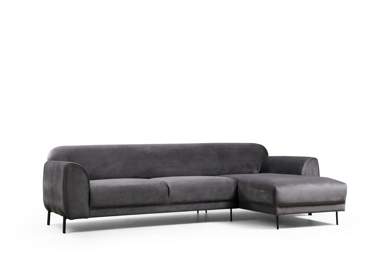 Canapea extensibilă de colț Image, Dreapta, Diverse culori, 287x169x85 cm - Gri închis | SKU: 560ARE1143 | Canapea extensibilă de colț Image, Dreapta, 287x169x85 cm, varianta Gri închis, produs pentru amenajarea locuinței, disponibil online în România la CasaMob