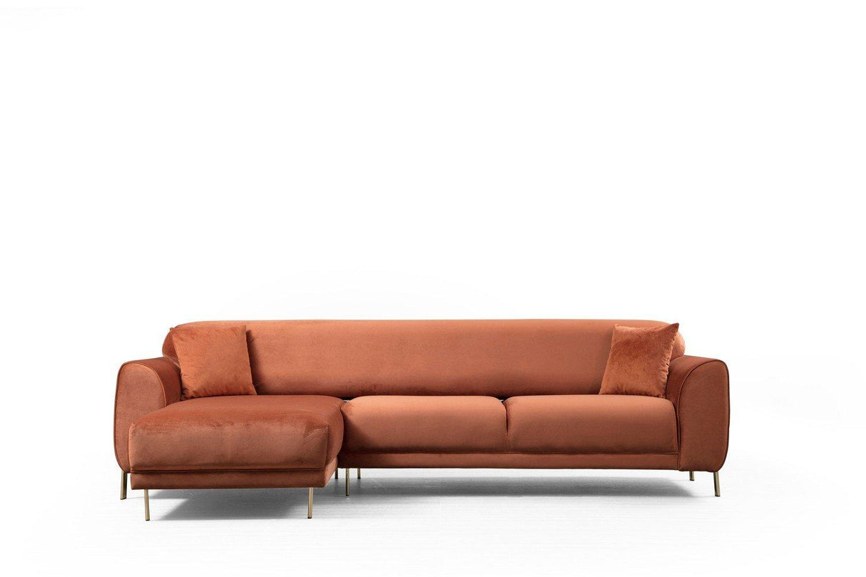 Canapea extensibilă de colț Image, Stânga, Diverse culori, 287x169x85 cm - Maro | SKU: 560ARE1146 | Canapea extensibilă de colț Image, Stânga, 287x169x85 cm, varianta Maro, produs pentru amenajarea locuinței, disponibil online în România la CasaMob