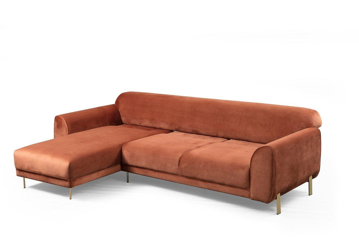 Canapea extensibilă de colț Image, Stânga, Diverse culori, 287x169x85 cm - Maro | SKU: 560ARE1146 | Canapea extensibilă de colț Image, Stânga, 287x169x85 cm, varianta Maro, produs pentru amenajarea locuinței, disponibil online în România la CasaMob