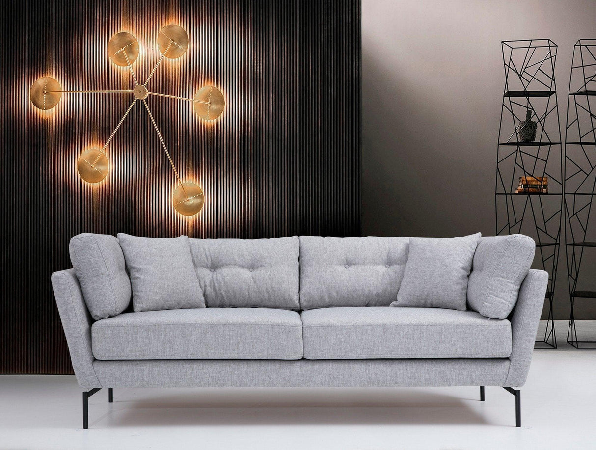 Canapea fixă Mapa, Diverse culori, Diverse configurații, Diverse dimensiuni - Gri - 45x45 cm - 2 bucăți | SKU: 560ARE1304 | Canapea fixă Mapa, varianta Gri - 45x45 cm - 2 bucăți, produs pentru amenajarea locuinței, disponibil online în România la CasaMob