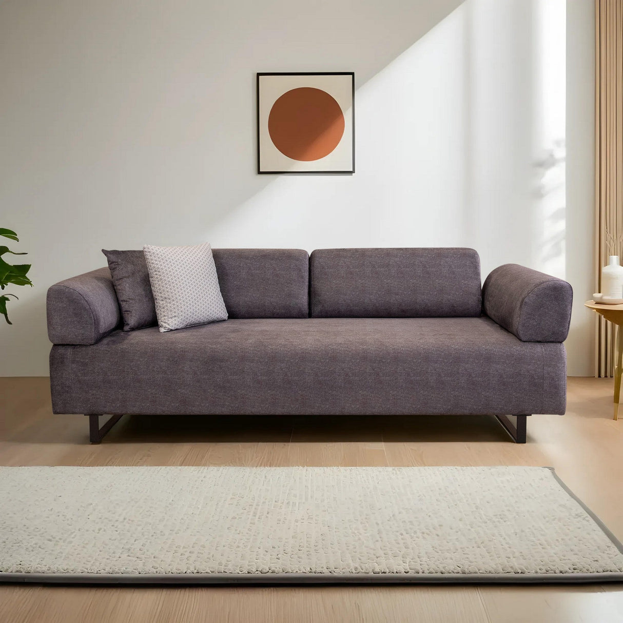 Canapea extensibilă 3 locuri Infinity, Diverse culori, 90x66x80 cm - Antracit | SKU: 560ARE1327 | Canapea extensibilă 3 locuri Infinity, 90x66x80 cm, varianta Antracit, produs pentru amenajarea locuinței, disponibil online în România la CasaMob