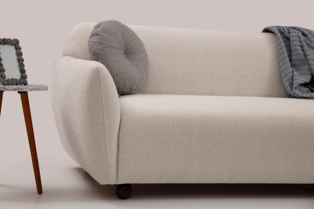 Canapea fixă 3 locuri Eddy, Diverse culori, Diverse dimensiuni - Crem - 83x62x86 cm | SKU: 560ARE1329 | Canapea fixă 3 locuri Eddy, varianta Crem - 83x62x86 cm, produs pentru amenajarea locuinței, disponibil online în România la CasaMob