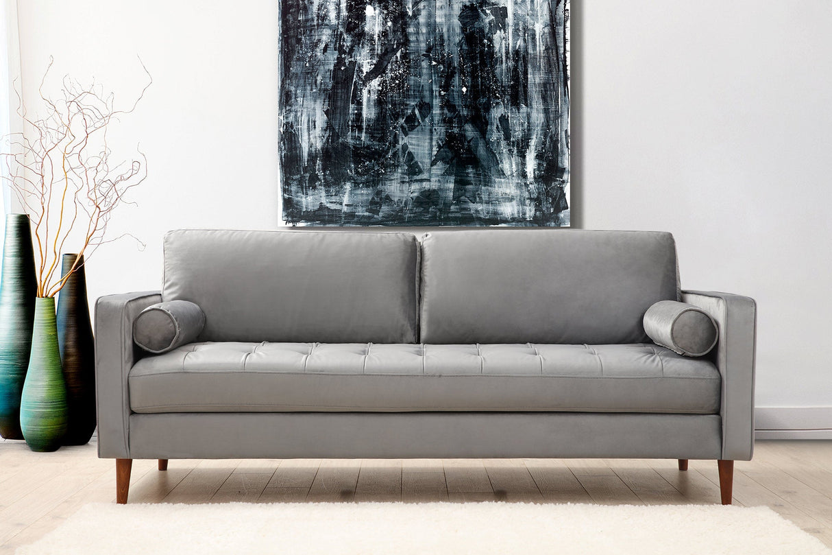 Canapea fixă Rome, Diverse culori, Diverse configurații, Ø10x70 cm - Gri deschis - 3 locuri | SKU: 560ARE1335 | Canapea fixă Rome, Ø10x70 cm, varianta Gri deschis - 3 locuri, produs pentru amenajarea locuinței, disponibil online în România la CasaMob