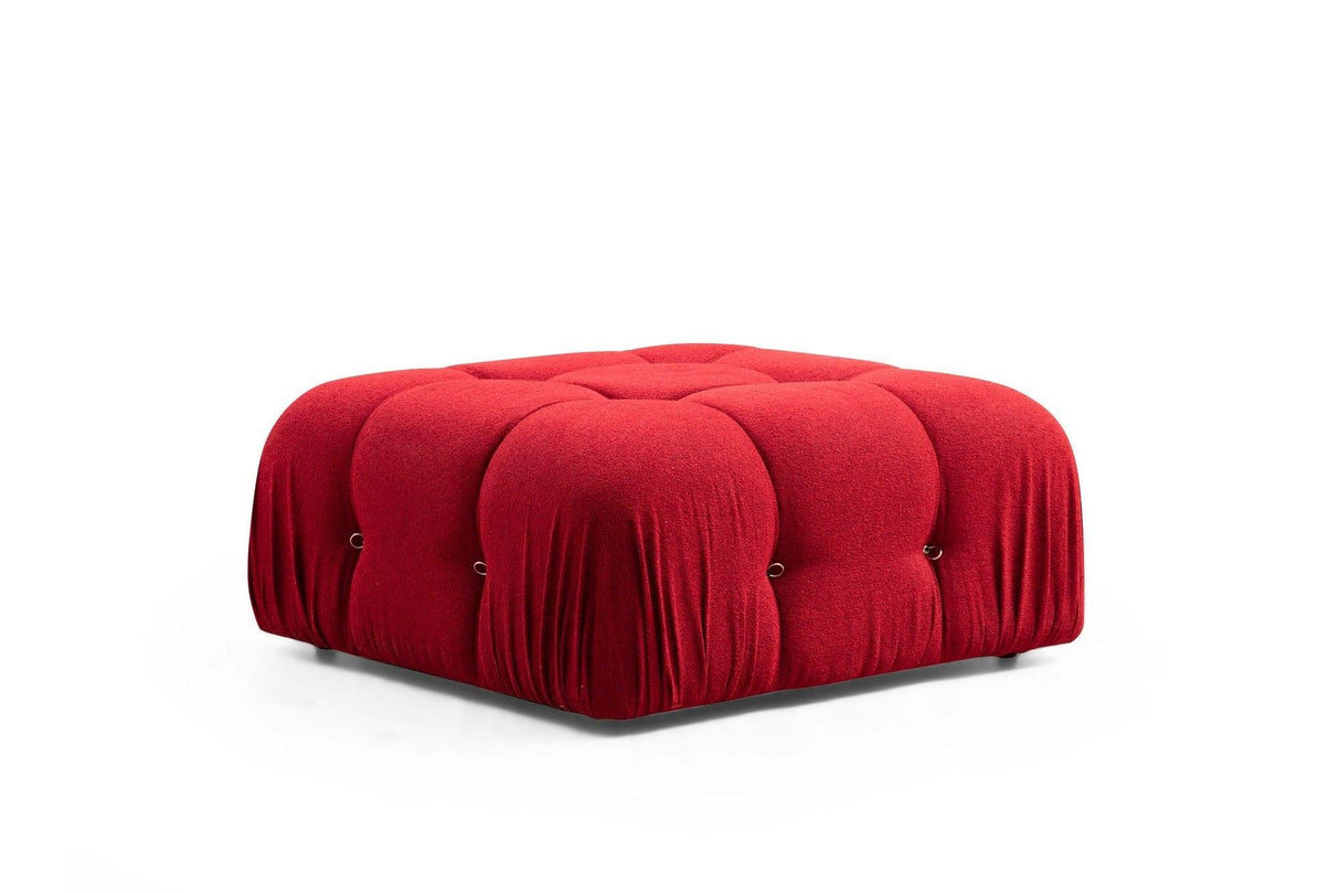 Taburet Bubble Pouffe, Diverse culori, 95x65x45 cm - Roșu | SKU: 560ARE1431 | Taburet Bubble Pouffe, 95x65x45 cm, varianta Roșu, produs pentru amenajarea locuinței, disponibil online în România la CasaMob