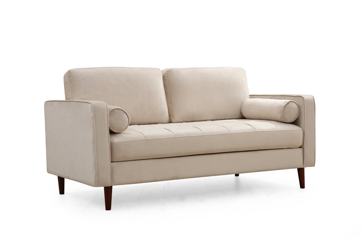 Canapea fixă Rome, Diverse culori, Diverse configurații, Ø10x70 cm - Bej - 2 locuri | SKU: 560ARE1513 | Canapea fixă Rome, Ø10x70 cm, varianta Bej - 2 locuri, produs pentru amenajarea locuinței, disponibil online în România la CasaMob