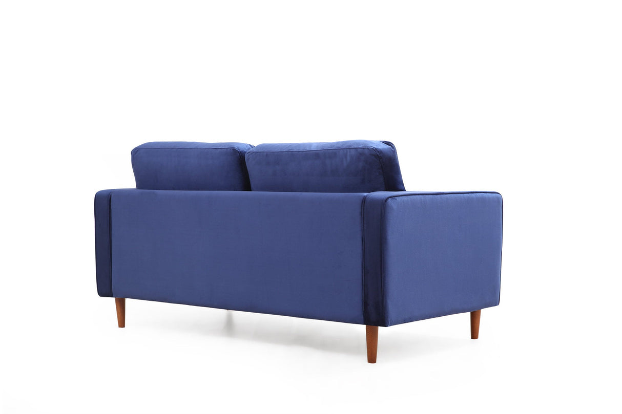 Canapea fixă Rome, Diverse culori, Diverse configurații, Ø10x70 cm - Bleumarin - 2 locuri | SKU: 560ARE1515 | Canapea fixă Rome, Ø10x70 cm, varianta Bleumarin - 2 locuri, produs pentru amenajarea locuinței, disponibil online în România la CasaMob