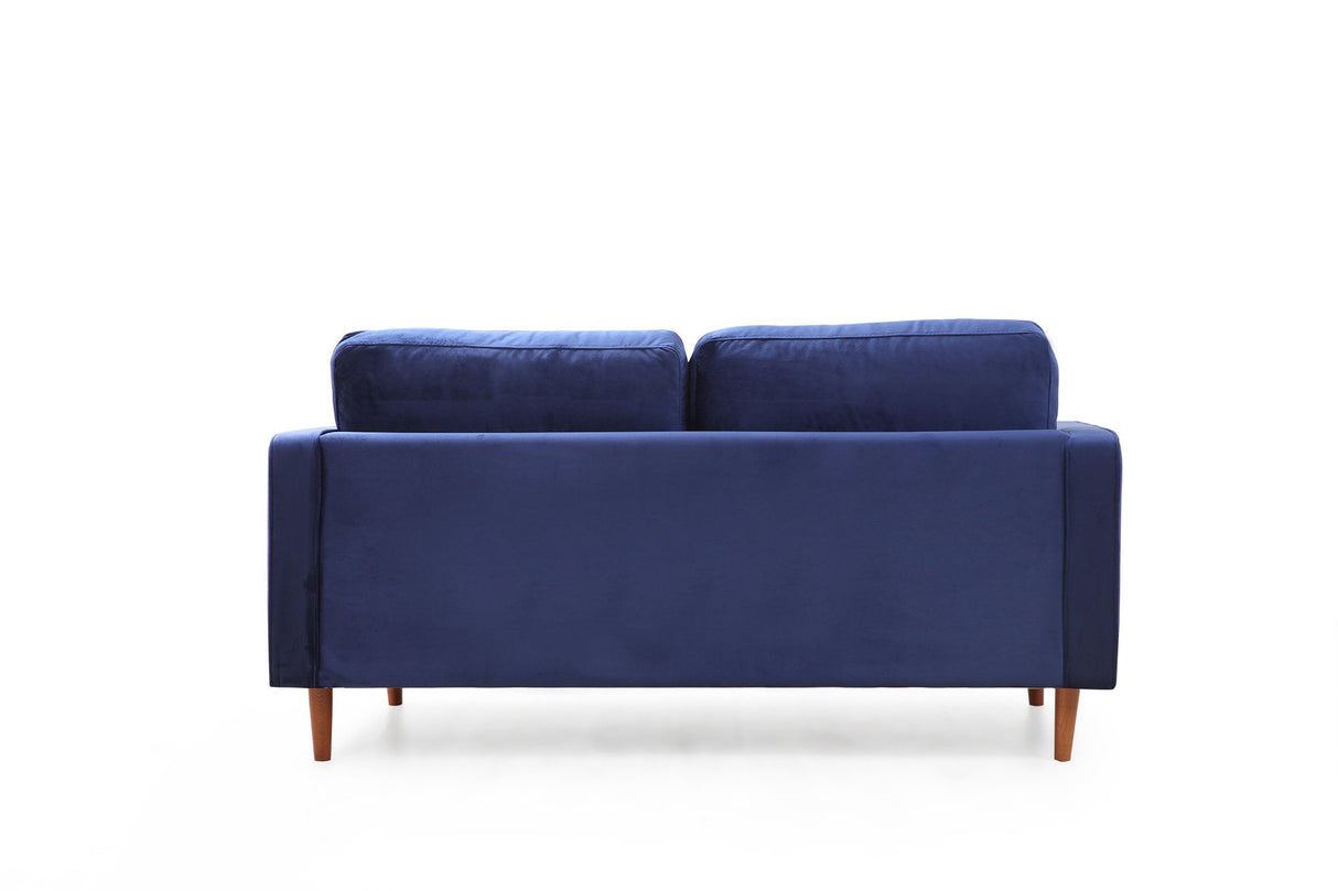 Canapea fixă Rome, Diverse culori, Diverse configurații, Ø10x70 cm - Bleumarin - 2 locuri | SKU: 560ARE1515 | Canapea fixă Rome, Ø10x70 cm, varianta Bleumarin - 2 locuri, produs pentru amenajarea locuinței, disponibil online în România la CasaMob