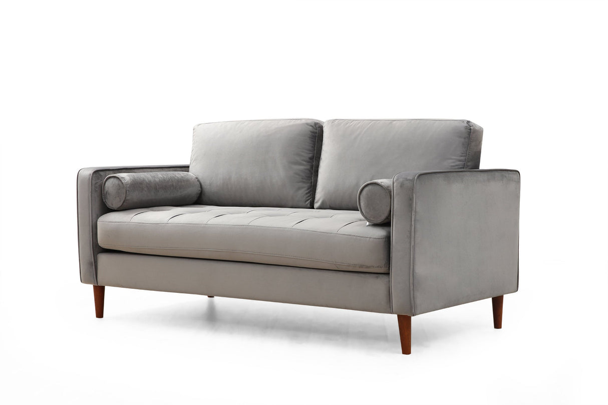 Canapea fixă Rome, Diverse culori, Diverse configurații, Ø10x70 cm - Gri deschis - 2 locuri | SKU: 560ARE1517 | Canapea fixă Rome, Ø10x70 cm, varianta Gri deschis - 2 locuri, produs pentru amenajarea locuinței, disponibil online în România la CasaMob