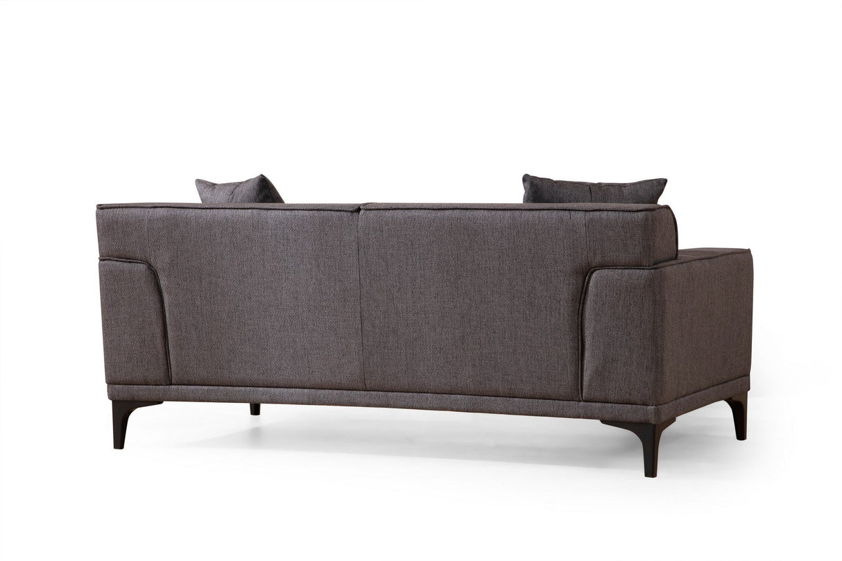 Canapea fixă 2 locuri Petra 2, Diverse culori, 165x86x87 cm - Antracit | SKU: 560ARE1525 | Canapea fixă 2 locuri Petra 2, 165x86x87 cm, varianta Antracit, produs pentru amenajarea locuinței, disponibil online în România la CasaMob