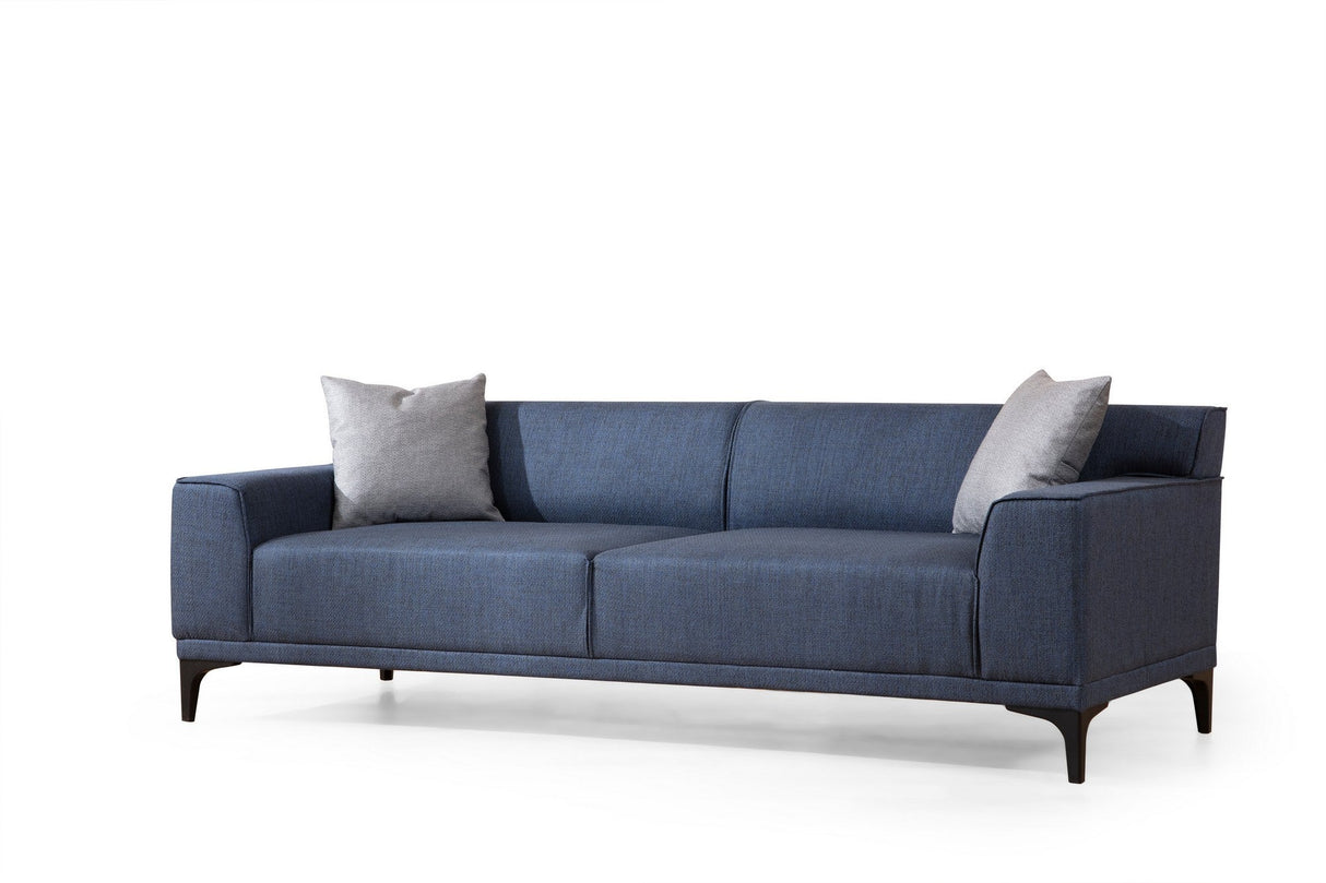 Canapea fixă 3 locuri Petra 3, Diverse culori, 215x86x87 cm - Albastru | SKU: 560ARE1529 | Canapea fixă 3 locuri Petra 3, 215x86x87 cm, varianta Albastru, produs pentru amenajarea locuinței, disponibil online în România la CasaMob