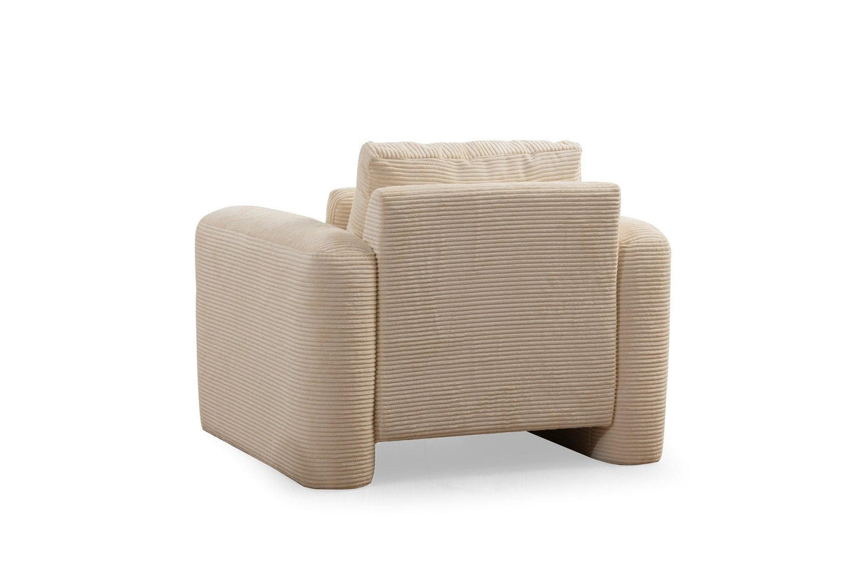 Fotoliu Lily Wing Chair, 98 x 73 x 97 cm - Bej, SKU 560ARE1850