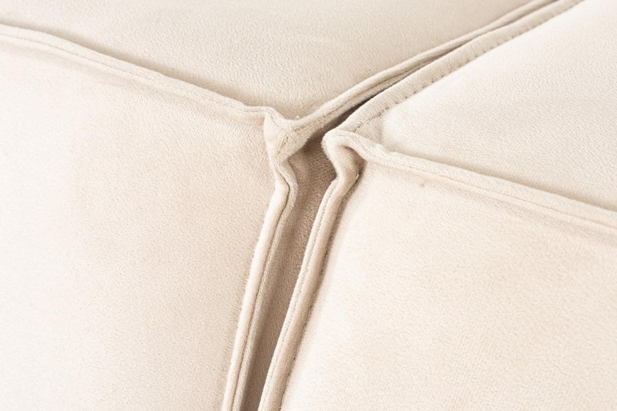 Canapea fixă Lora, Diverse culori, Diverse configurații, 108x74x65 cm - Crem - 2 locuri | SKU: 560ARE1937 | Canapea fixă Lora, 108x74x65 cm, varianta Crem - 2 locuri, produs pentru amenajarea locuinței, disponibil online în România la CasaMob