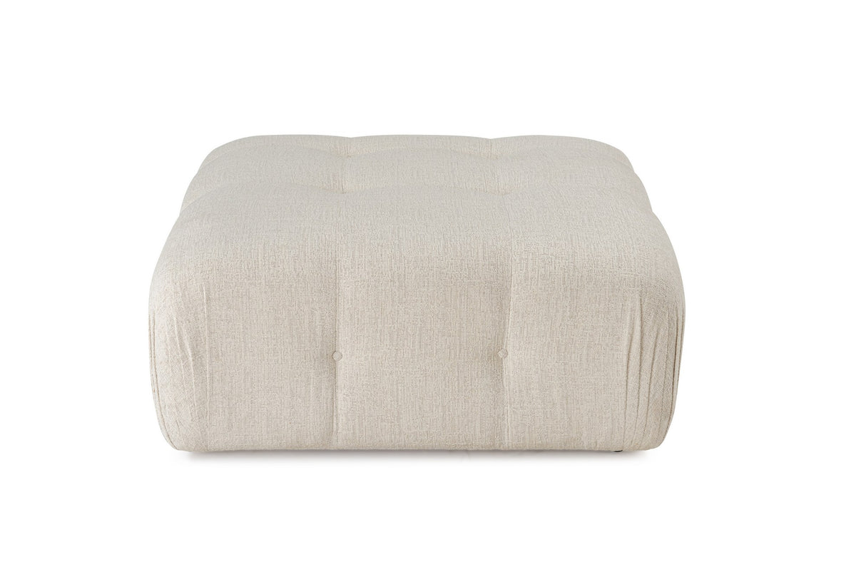 Taburet Doblo Pouffe, Diverse culori - Crem | SKU: 560ARE1950 | Taburet Doblo Pouffe, varianta Crem, produs pentru amenajarea locuinței, disponibil online în România la CasaMob