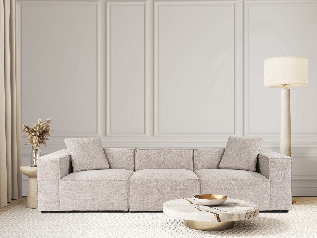 Canapea fixă Lora, Diverse culori, Diverse configurații, 108x74x65 cm - Mocha - 3 locuri | SKU: 560ARE1955 | Canapea fixă Lora, 108x74x65 cm, varianta Mocha - 3 locuri, produs pentru amenajarea locuinței, disponibil online în România la CasaMob