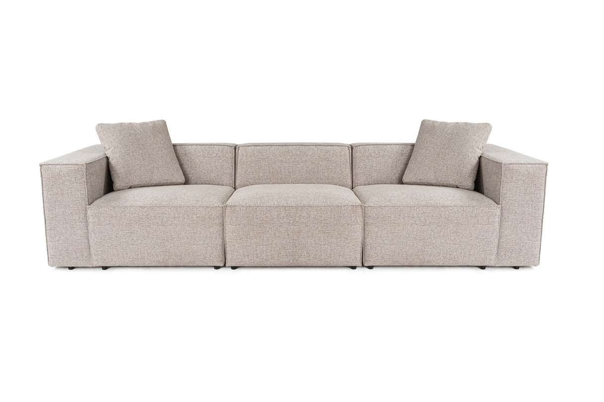 Canapea fixă Lora, Diverse culori, Diverse configurații, 108x74x65 cm - Mocha - 3 locuri | SKU: 560ARE1955 | Canapea fixă Lora, 108x74x65 cm, varianta Mocha - 3 locuri, produs pentru amenajarea locuinței, disponibil online în România la CasaMob