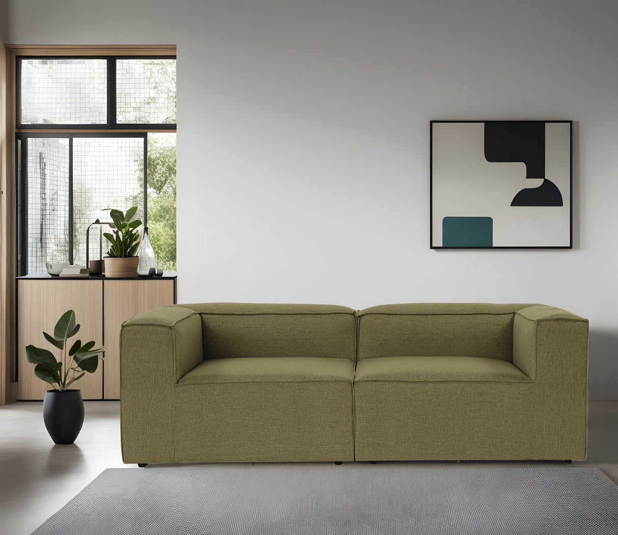 Canapea fixă Fora, Diverse culori, Diverse configurații, Diverse dimensiuni - Verde - 214x105x66 cm - 2 locuri | SKU: 560ARE2143 | Canapea fixă Fora, varianta Verde - 214x105x66 cm - 2 locuri, produs pentru amenajarea locuinței, disponibil online în România la CasaMob