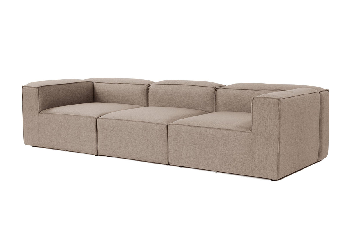 Canapea fixă Fora, Diverse culori, Diverse configurații, Diverse dimensiuni - Maro - 297x105x66 cm - 3 locuri | SKU: 560ARE2158 | Canapea fixă Fora, varianta Maro - 297x105x66 cm - 3 locuri, produs pentru amenajarea locuinței, disponibil online în România la CasaMob