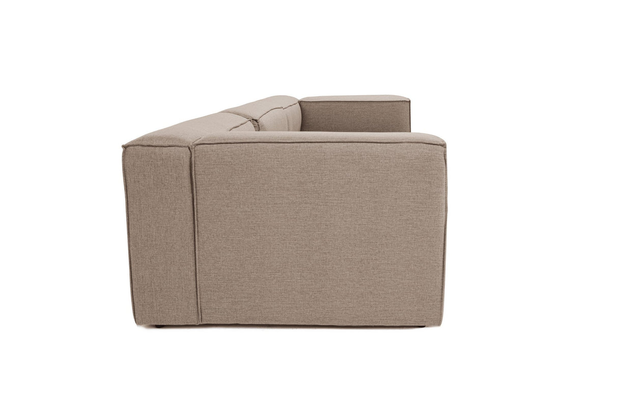 Canapea fixă Fora, Diverse culori, Diverse configurații, Diverse dimensiuni - Maro - 297x105x66 cm - 3 locuri | SKU: 560ARE2158 | Canapea fixă Fora, varianta Maro - 297x105x66 cm - 3 locuri, produs pentru amenajarea locuinței, disponibil online în România la CasaMob