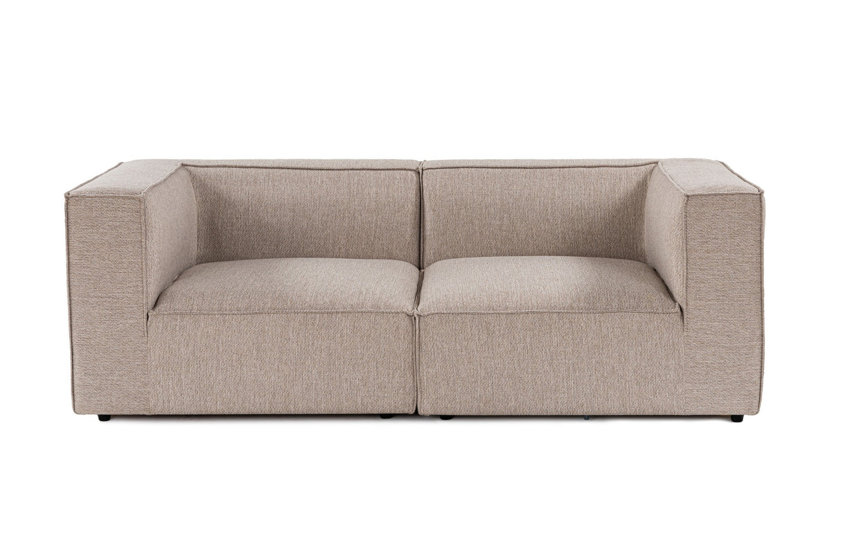Canapea fixă 2 locuri Sora 2, Diverse culori - Sand beige | SKU: 560ARE2194 | Canapea fixă 2 locuri Sora 2, varianta Sand beige, produs pentru amenajarea locuinței, disponibil online în România la CasaMob