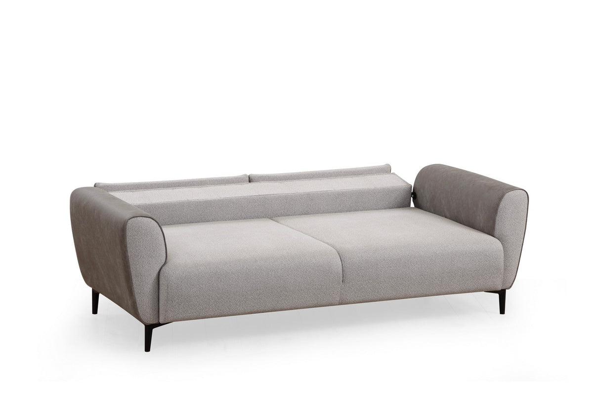 Canapea extensibilă Aren, 3 locuri, Diverse culori - Gri deschis | SKU: 560ARE2229 | Canapea extensibilă Aren, 3 locuri, varianta Gri deschis, produs pentru amenajarea locuinței, disponibil online în România la CasaMob