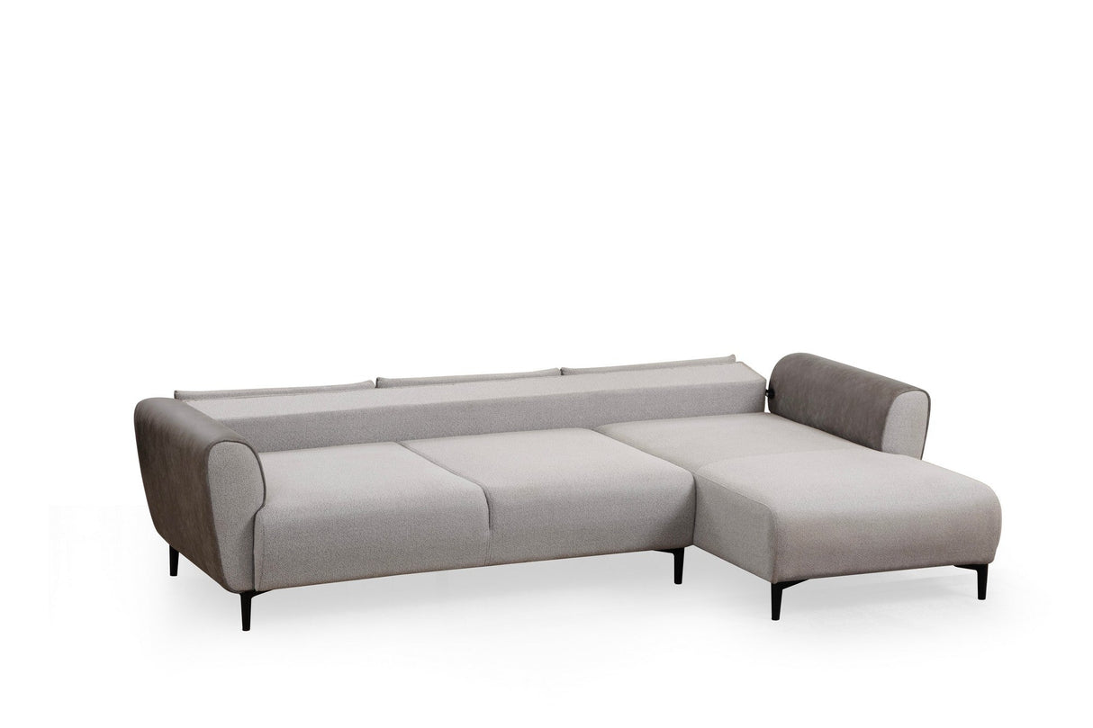 Canapea extensibilă Aren, Colț, Dreapta, Diverse culori, 260x150 cm - Gri deschis | SKU: 560ARE2235 | Canapea extensibilă Aren, Colț, Dreapta, 260x150 cm, varianta Gri deschis, produs pentru amenajarea locuinței, disponibil online în România la CasaMob