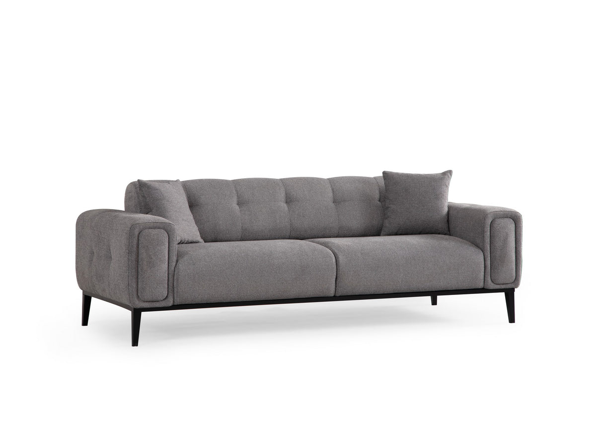 Canapea extensibilă 3 locuri Athena, Diverse culori, 225x92x76 cm - Gri deschis | SKU: 560ARE2359 | Canapea extensibilă 3 locuri Athena, 225x92x76 cm, varianta Gri deschis, produs pentru amenajarea locuinței, disponibil online în România la CasaMob
