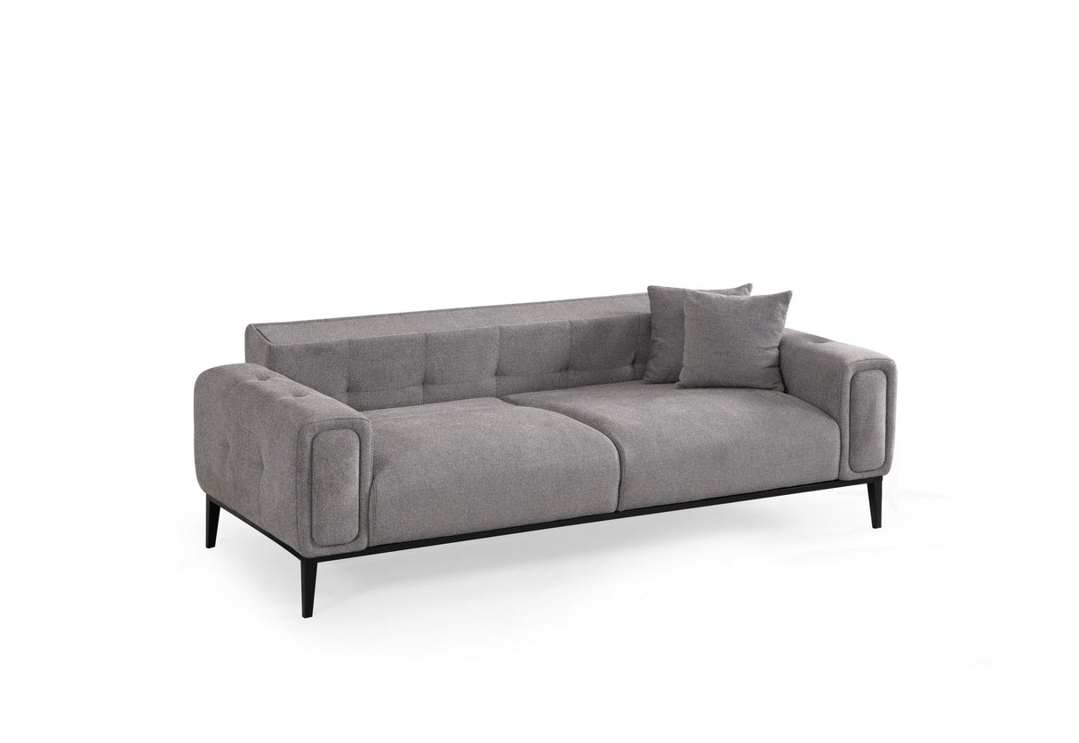 Canapea extensibilă 3 locuri Athena, Diverse culori, 225x92x76 cm - Gri deschis | SKU: 560ARE2359 | Canapea extensibilă 3 locuri Athena, 225x92x76 cm, varianta Gri deschis, produs pentru amenajarea locuinței, disponibil online în România la CasaMob
