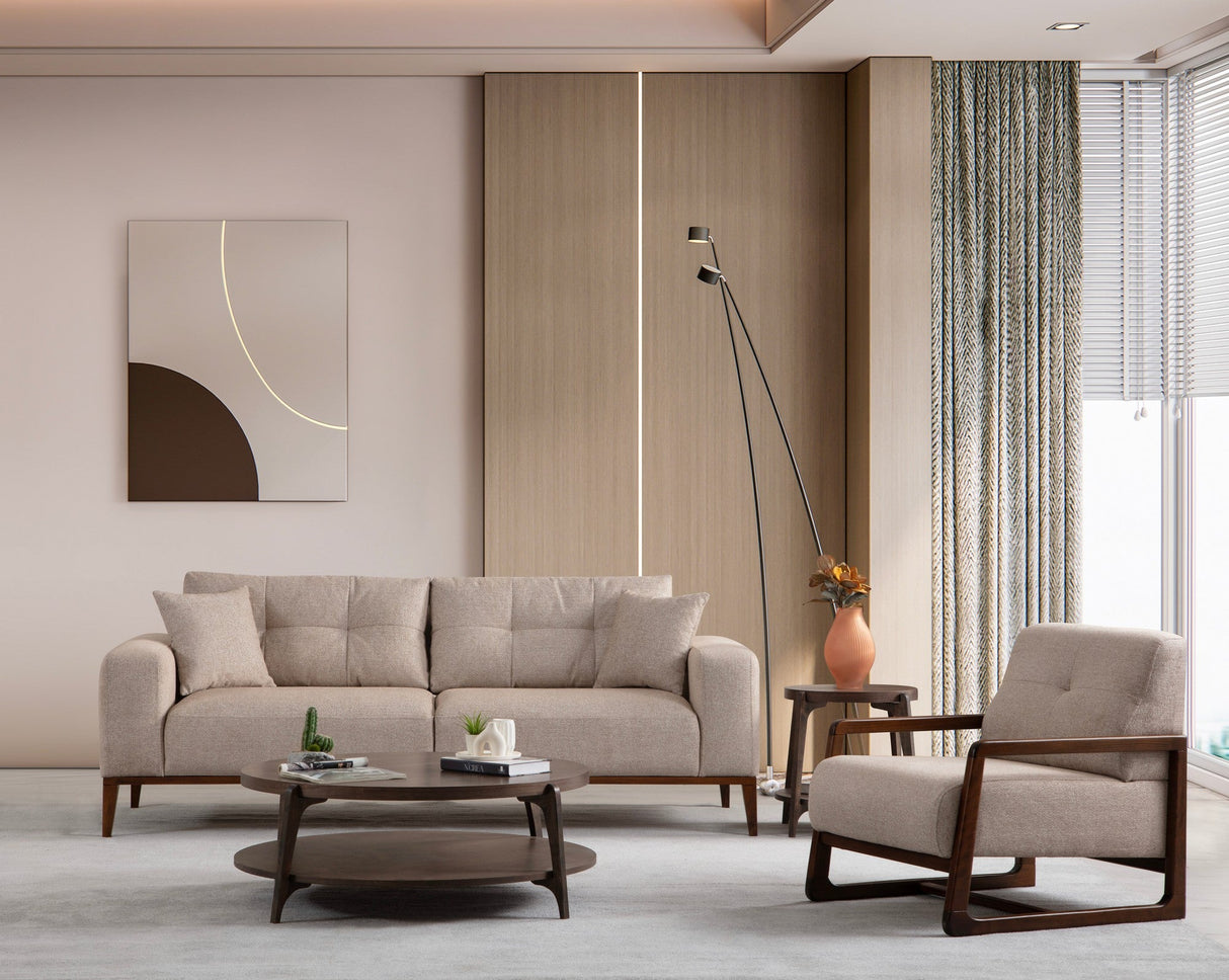 Canapea extensibilă 3 locuri Sinor, Diverse culori, 225 x 92 x 75 cm - Bej | SKU: 560ARE2364 | Canapea extensibilă 3 locuri Sinor, 92x57x75 cm, varianta Bej, produs pentru amenajarea locuinței, disponibil online în România la CasaMob