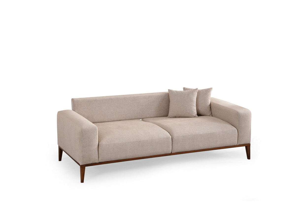 Canapea extensibilă 3 locuri Sinor, Diverse culori, 225 x 92 x 75 cm - Bej | SKU: 560ARE2364 | Canapea extensibilă 3 locuri Sinor, 92x57x75 cm, varianta Bej, produs pentru amenajarea locuinței, disponibil online în România la CasaMob