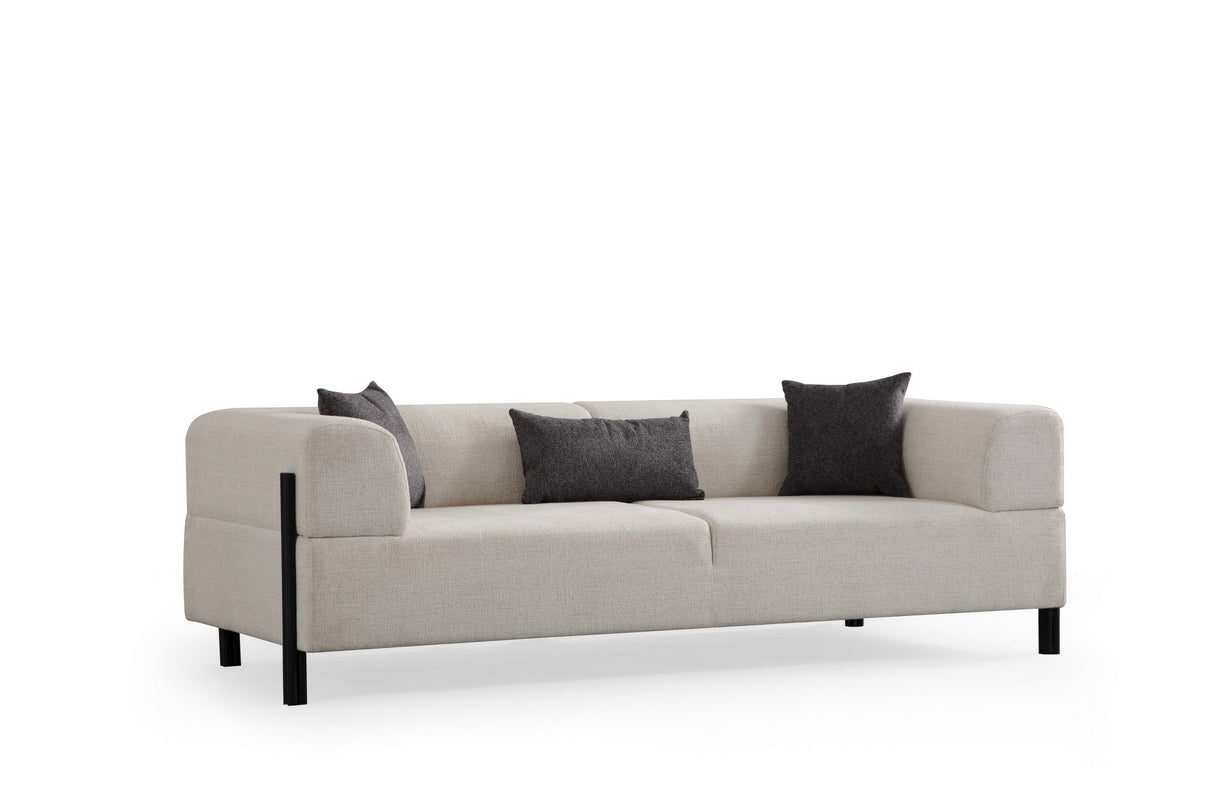 Canapea fixă 3 locuri Gio, Diverse culori, 93x66x75 cm - Alb | SKU: 560ARE2368 | Canapea fixă 3 locuri Gio, 93x66x75 cm, varianta Alb, produs pentru amenajarea locuinței, disponibil online în România la CasaMob